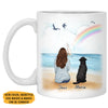 I Would Fight A Bear For You, Dog Mom, Customized Mug, Personalized Gift for Dog Lovers