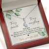 You Are My Fav, Luxury Necklace, Custom Message Card Jewelry, Gift For Her