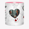 God Knew My Heart Need You, Valentine Gift, Customized Full Wrap Accent Mug, Gift For Her, Gift for Him