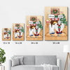 Still Talk About You Conversation, Christmas Memorial Gift, Premium Personalized Canvas Wall Art