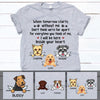Inside Your Heart, Custom Dog Memorial T Shirt, Personalized Gifts for Dog Lovers