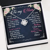 Always Be Your Little Boy, Love Knot Luxury Necklace, Gift for Mom