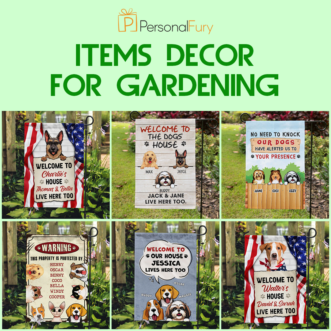 Dog Garden Flags