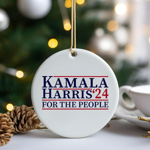 Kamala Harris Ornament 2024, Kamala Harris for The People Ornament, Kamala Ornaments, Election 2024