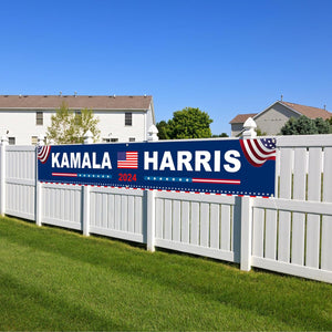 Kamala Harris 2024 Banner Kamala Harris for the People President Banner, Gift For Kamala Harris Supporters, Election 2024