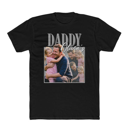 Custom Multi Photo For Dad, Personalized Shirt, Retro Vintage Bootleg Shirt, Custom Photo, Father's Day Gift