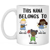 This Belongs to, Personalized Coffee Mug, Custom Family gift for Grandparents, Father's Day gift