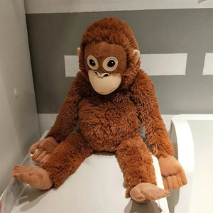 Little Orangutan Plush Doll, Birthday Christmas Gifts for Children and Pets, Pet Accessories
