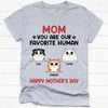 You Are My Favorite Human Cat Version, Personalized Shirt, Gifts For Cat Lovers, Custom Photo