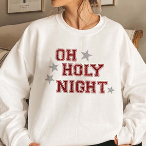 Oh Holy Night, Christmas Gift Ideas, Kid Sweatshirt, Christmas sweaters