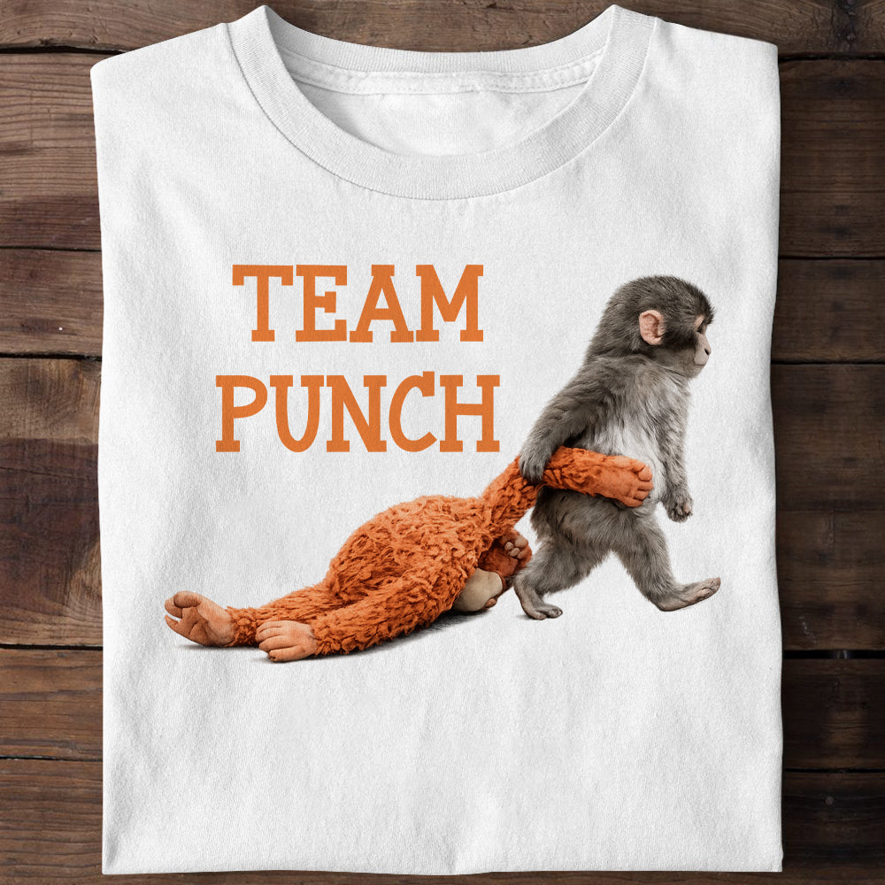 Team Punch Monkey With Plush Shirt, Punch Monkey Sweatshirt