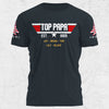 Top Papa Shirt, Personalized Shirt, Father's Day Gifts For Dad