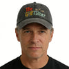 Golf Father Hat for Men, Adjustable Embroidered Wash Cotton Baseball Cap