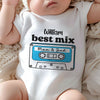 Best Mix Of Mom And Dad, Personalized Baby Clothes, Custom Baby Onesies, Baby Shower Gifts