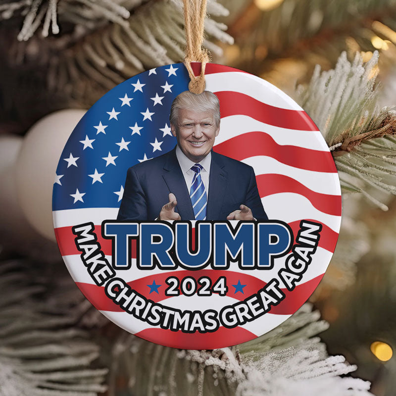 Trump Take Our Country Back, Personalized Ornaments, Trump Ornaments, Election 2024