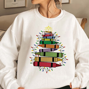 Christmas Crayon, Christmas Gift Ideas, Christmas Sweatshirt, Christmas sweaters