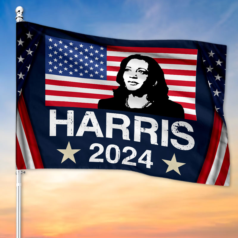 Kamala Harris 2024 House Flag, Gift For Kamala Harris Supporters, Election 2024