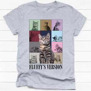 Custom Eras Tour Light Shirt, Personalized Shirt, Gift For Pet Lovers, Custom Photo