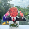 Custom Trump Photo Bobblehead, Head Shaking Acrylic Ornament, Funny Gift For Trump Fans, Election 2024