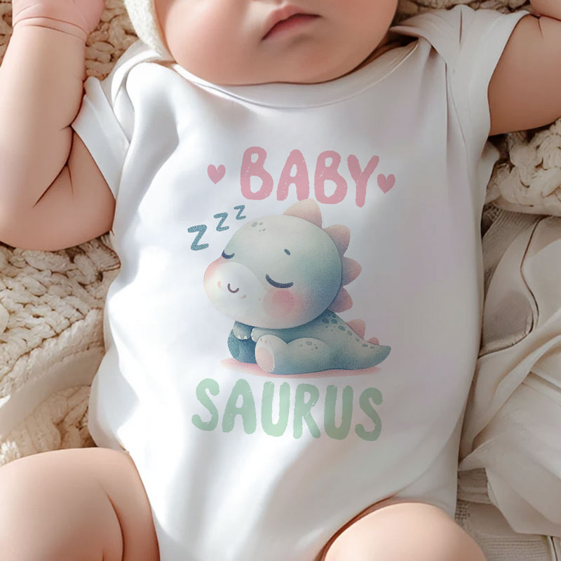 Baby Saurus, Personalized Baby Clothes, Custom Baby Onesies, Baby ...