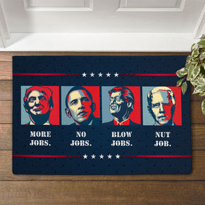 Trump Presidents Job Doormat, Home Decoration For Trump Fans, Election 2024