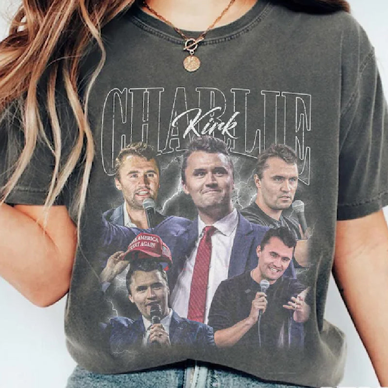 Charlie Kirk Vintage Bootleg Shirt