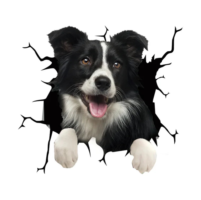 3D Dog Car Sticker Waterproof Cat Car Sticker Toilet Sticker Wall Stickers Removable Art Decals Sticker Home Decor Dropshipping