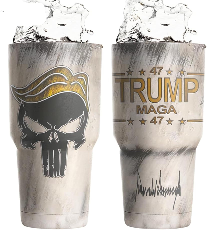 American Flag Tumbler 2024, Gift For Trump Supporters, Election 2024