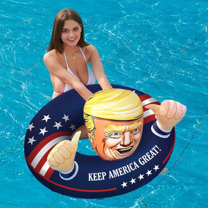 Keep America Great Pool Float for Summer 2024, Gifts For Trump Fans, Election 2024