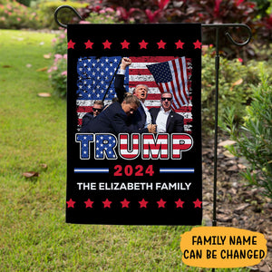 Trump 2024 Fight House Flag, Trump Shot, Trump Assassination, Election 2024