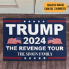 Trump The Revenge Tour, Personalized Doormat, Home Decoration For Trump Fans, Election 2024