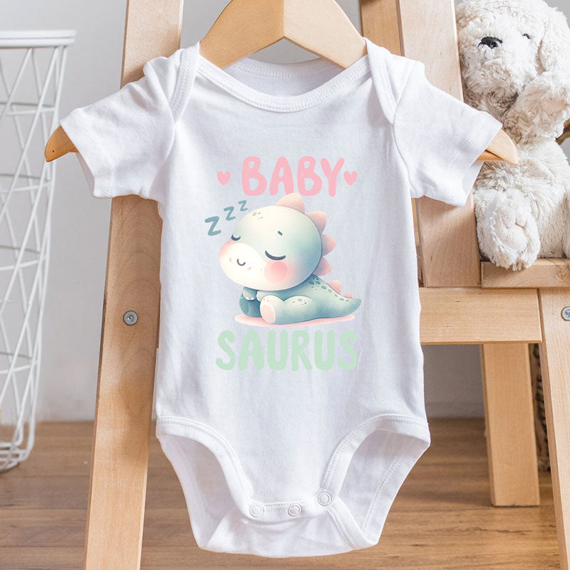 Baby Saurus, Personalized Baby Clothes, Custom Baby Onesies, Baby Shower Gifts