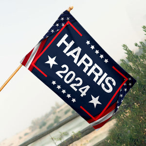 Kamala Harris 2024 House Flag, Gift For Kamala Harris Supporters, Election 2024