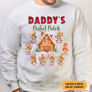 Gingerbread Perfect Patch , Personalized Shirt, Christmas Sweater, Gifts For Family