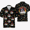 Best Dog Dad Dog Mom Vintage, Personalized Hawaiian Shirt, Gift For Dog Lovers, Custom Photo