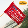 Let's Go Brandon Trump 2024, Personalized House Flag, Home Decoration, Election 2024