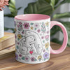 Personalized Bear Family Mug, 3D Inflated Effect, Custom Bear Coffee Mug, Family Names Mug, Gift for Mom Dad, Up to 5 Kids