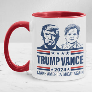 Trump Vance 2024 Make America Great Again, Trump Vance Supporters Mug, Election 2024