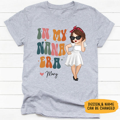 In My Mom Era, Personalized Shirt, Gift For Your Loved Ones, Mother's Day Gift
