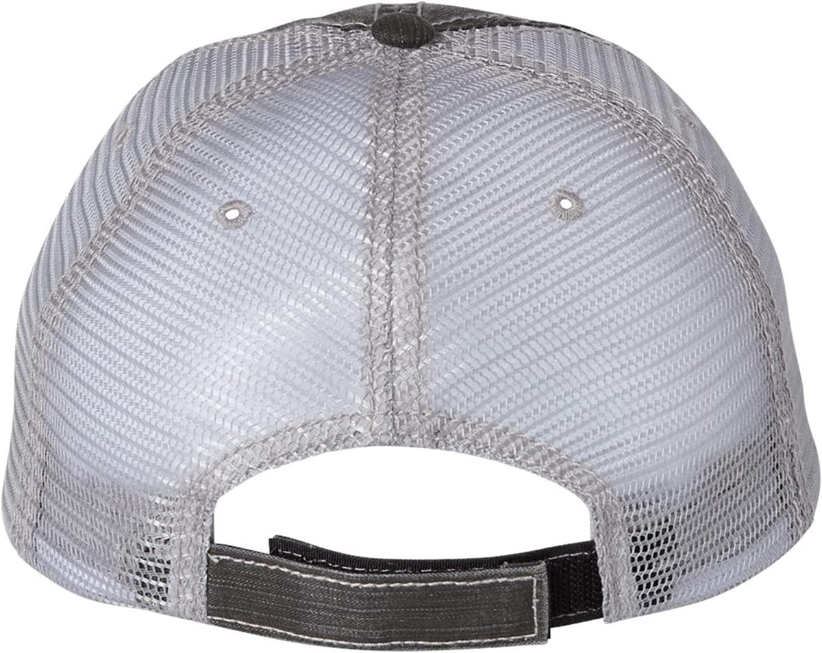 Hold My Drink I Gotta Pet This Dog Embroidered Distressed Trucker Cap Black