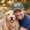 Personalized Dog Dad Clipart Washed Cap, Custom Gifts For Dog Dad, Father's Day Gift