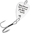 I Hooked The Best Dad Fishing Hook, Gifts For Father's Day, Gifts For Lovers