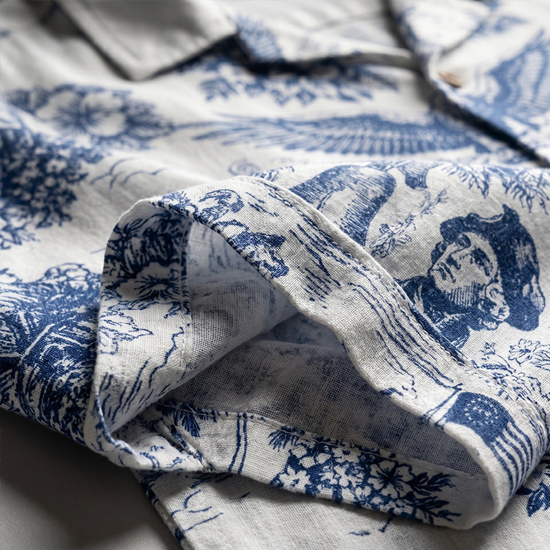 Vintage Style America 250th Commemorative Shirt, 250th Anniversary Of The USA Hawaiian Shirt