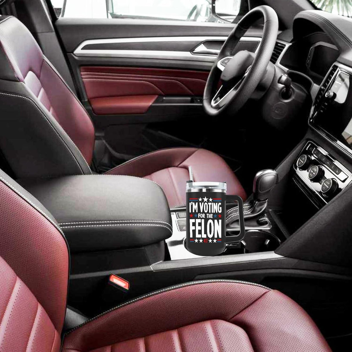 I'm Voting For The Felon Trump 2024 Tumbler, Gift For Trump Fans, Election 2024