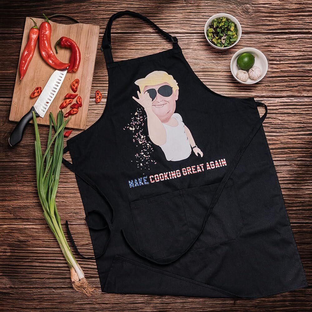 Make Cooking Great Again Apron, Gift For Trump Fans, Election 2024