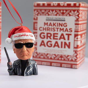 Trumpinator Christmas Ornament, Gift For Trump Supporters, Election 2024