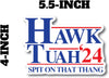 Hawk Tuah Spit on That Thang Funny Bumper Sticker, Hilarious Meme Decal