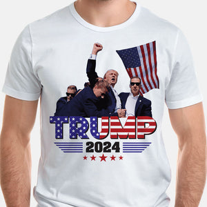 Trump Shooting 2024, Trump Shot Light Shirt, Election 2024