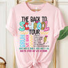 The Back To School Tour, Bruh We Back, Personalized Shirt, Gifts For Girl