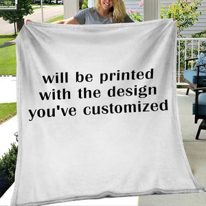 BLANKET Replicate Your Customized Design Onto A Blanket